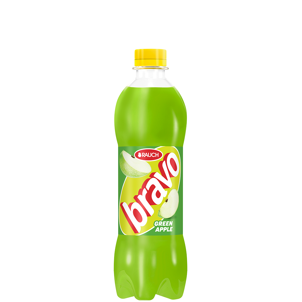 12 0.50l Fl Rauch Bravo Green Apple PET EWP 