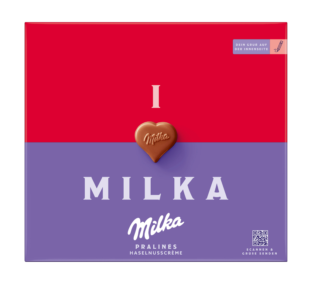 10 110g Pg Sags mit Milka I love Milka Haselnuss 