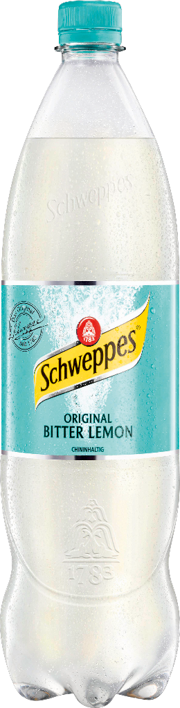 6 1.25l Fl Schweppes Bitter Lemon EW 