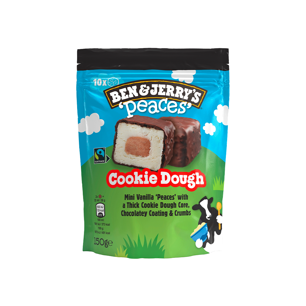 8 160ml Pg TKK Ben & Jerry's Peaces Cookie Dough 