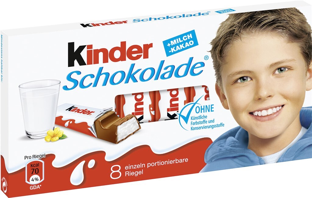10 100g Pg Ferrero Kinderschokolade T8 