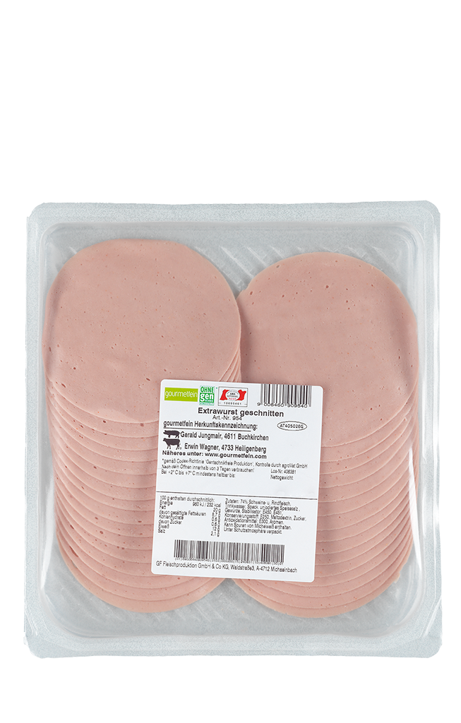 1 300g Pg Gourmetfein Extrawurst geschnitten 
