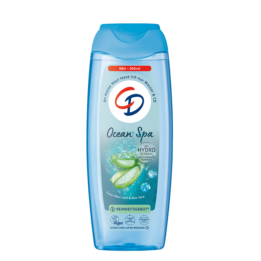 6 300ml Fl CD Duschgel Ocean Spa 