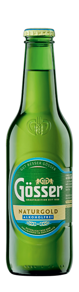 12 0.33l Fl Gösser Naturgold EW       