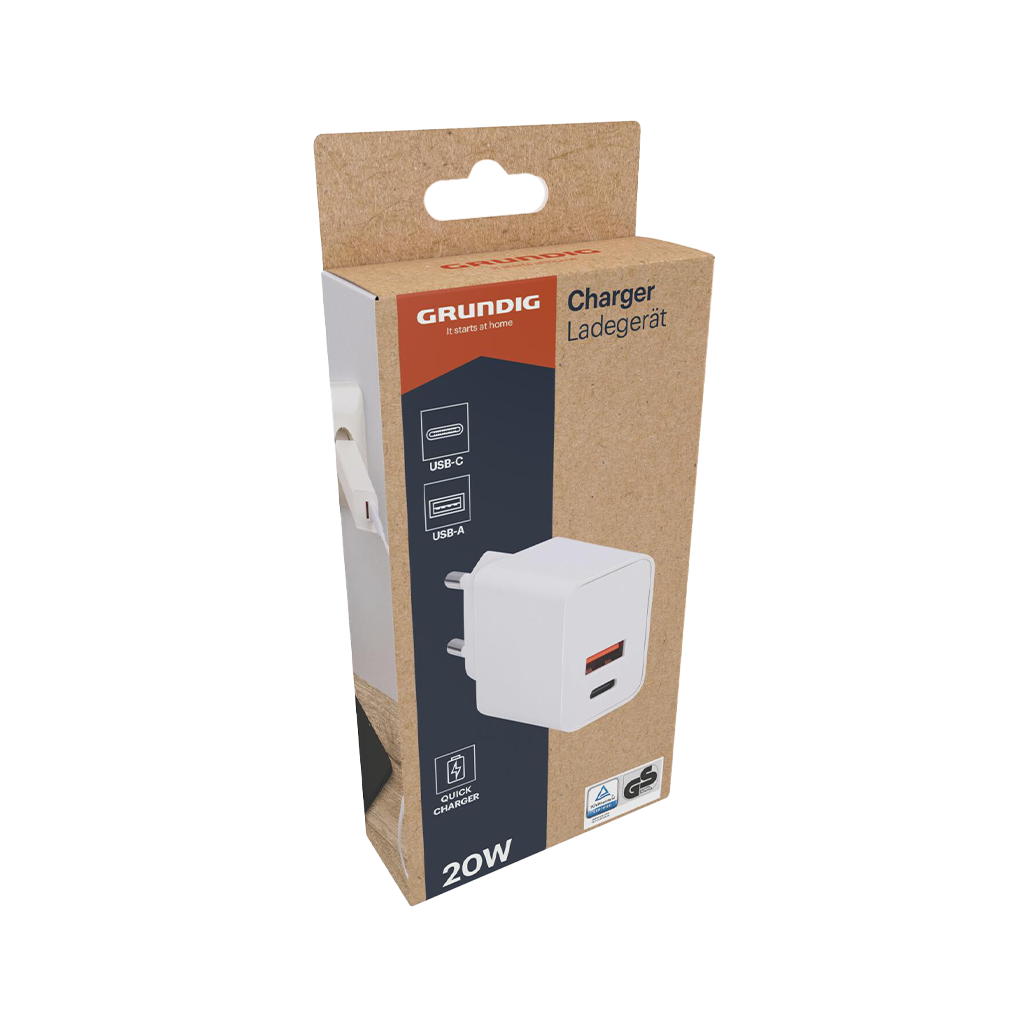 1 1St Pg Grundig Schnellladegerät USB/USB-C 