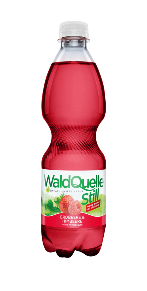12 0.50l Fl Waldquelle Erdbeere & Himbeere still PET EWP 