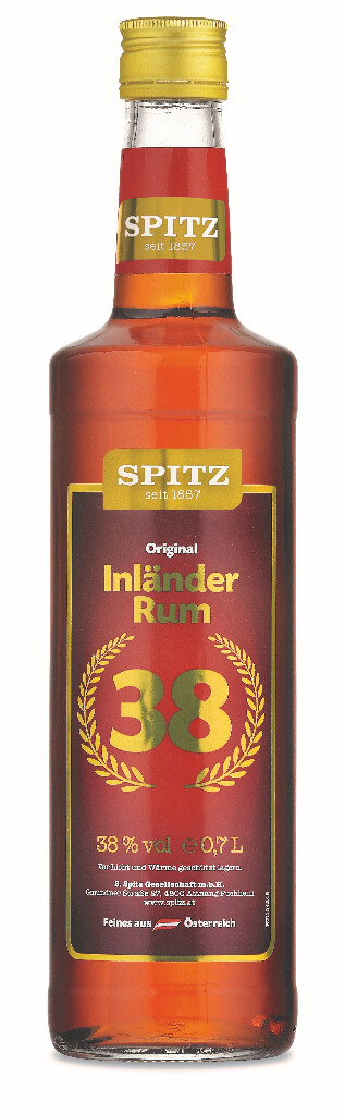 1 0.70l Fl Spitz Inländer Rum 38% 