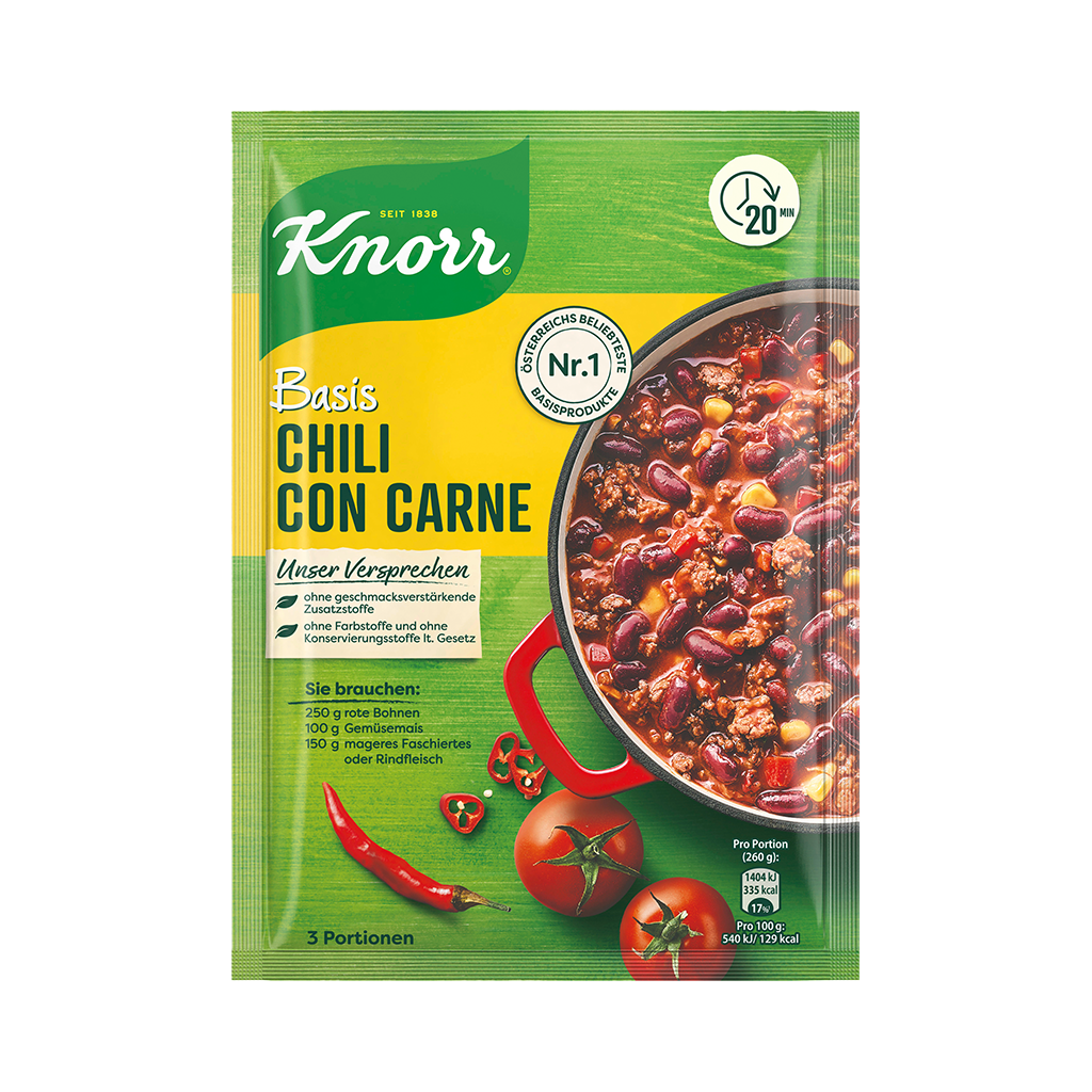 26 52g Bt Knorr Basis Chili con Carne 