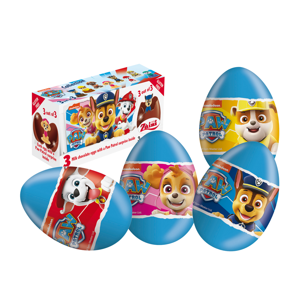 24 3St Pg Gw.13243 Schokoei Paw Patrol 60g 