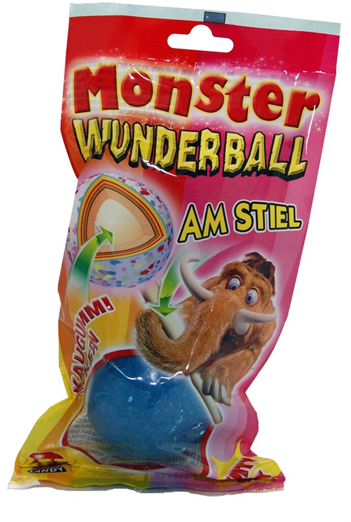 16 60g Pg Monster Wunderball am Stiel  