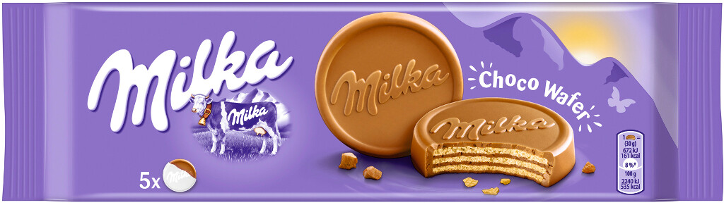 14 150g Pg Milka Choco Wafer 