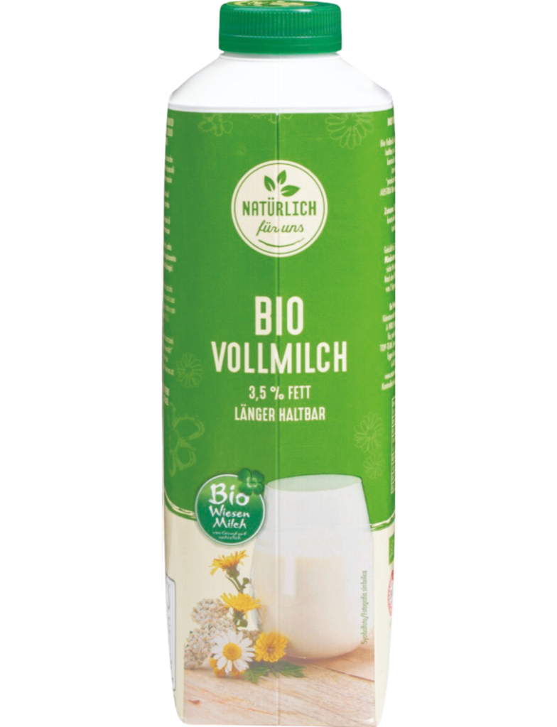 10 1.00l Pg Natürlich für uns BIO WM Vollmilch 3,5% 