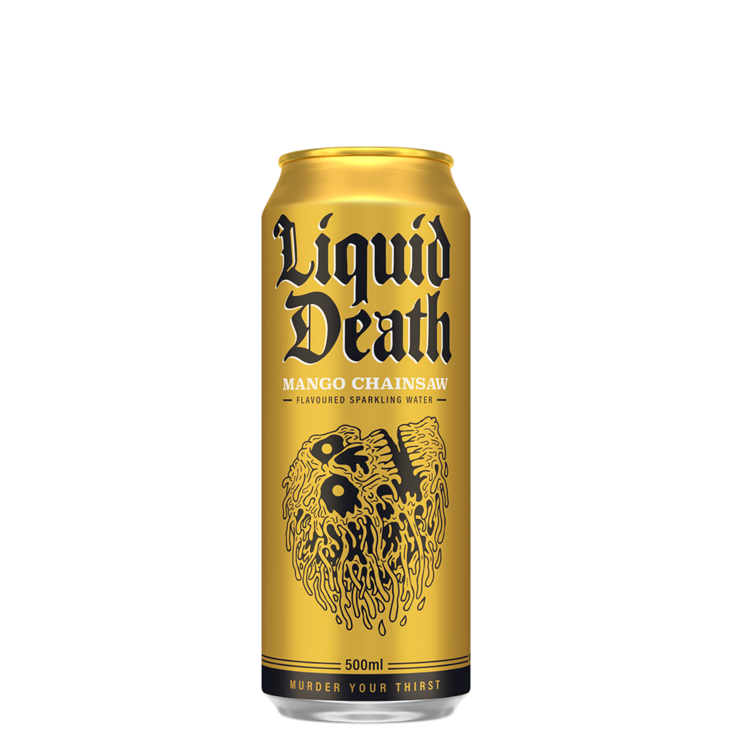 12 0.50l Ds Liquid Death Mango Chainsaw Sparkling Water  