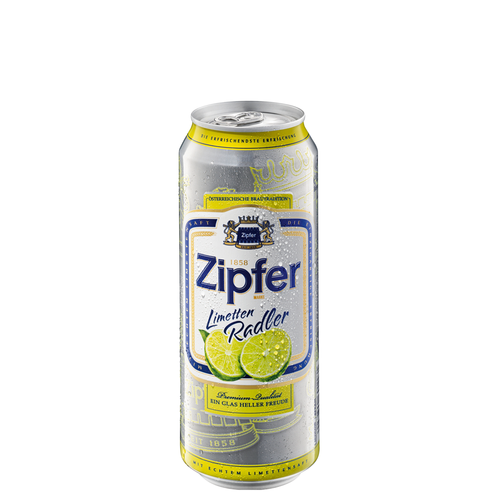 24 0.50l Ds Zipfer Limetten Radler EWP 