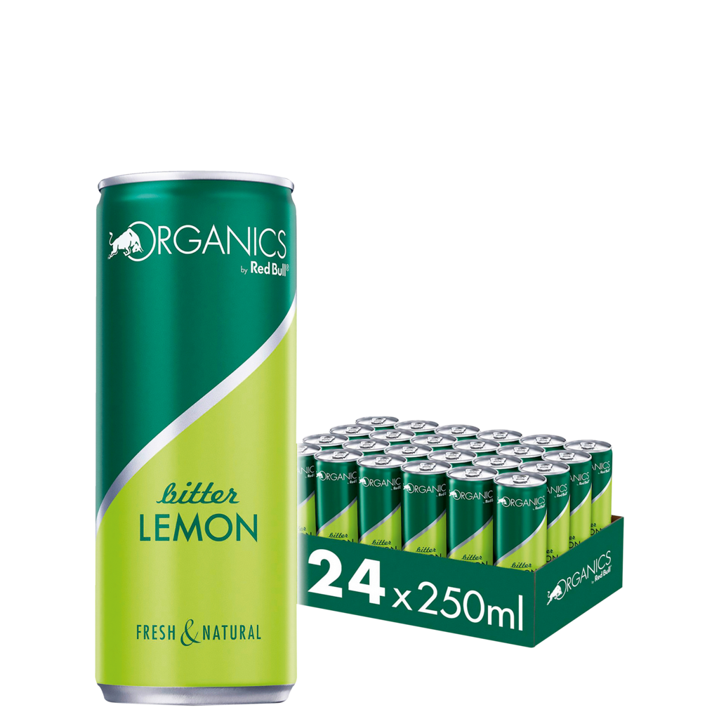 24 0.25l Ds Red Bull Organics Bitter Lemon BIO 