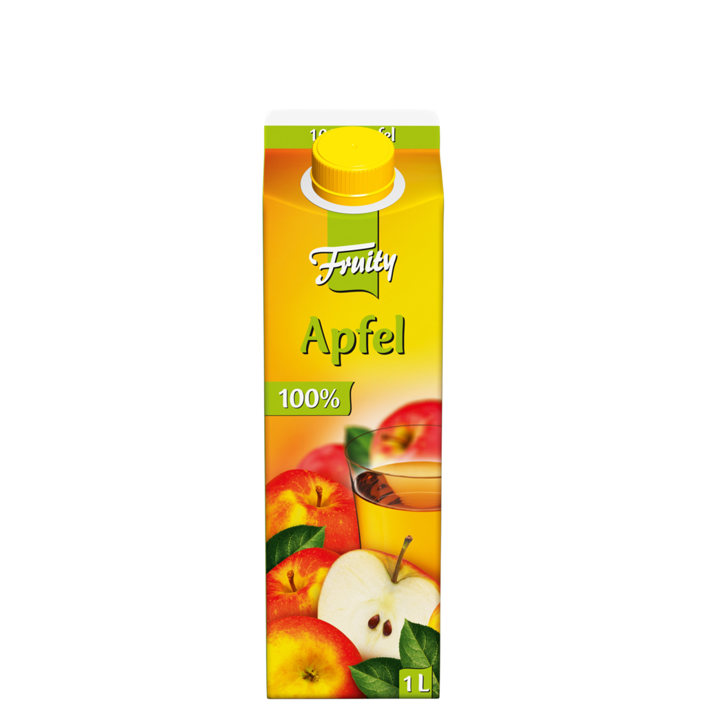 12 1.00l Pg Pfanner Fruity Apfelsaft 100% 