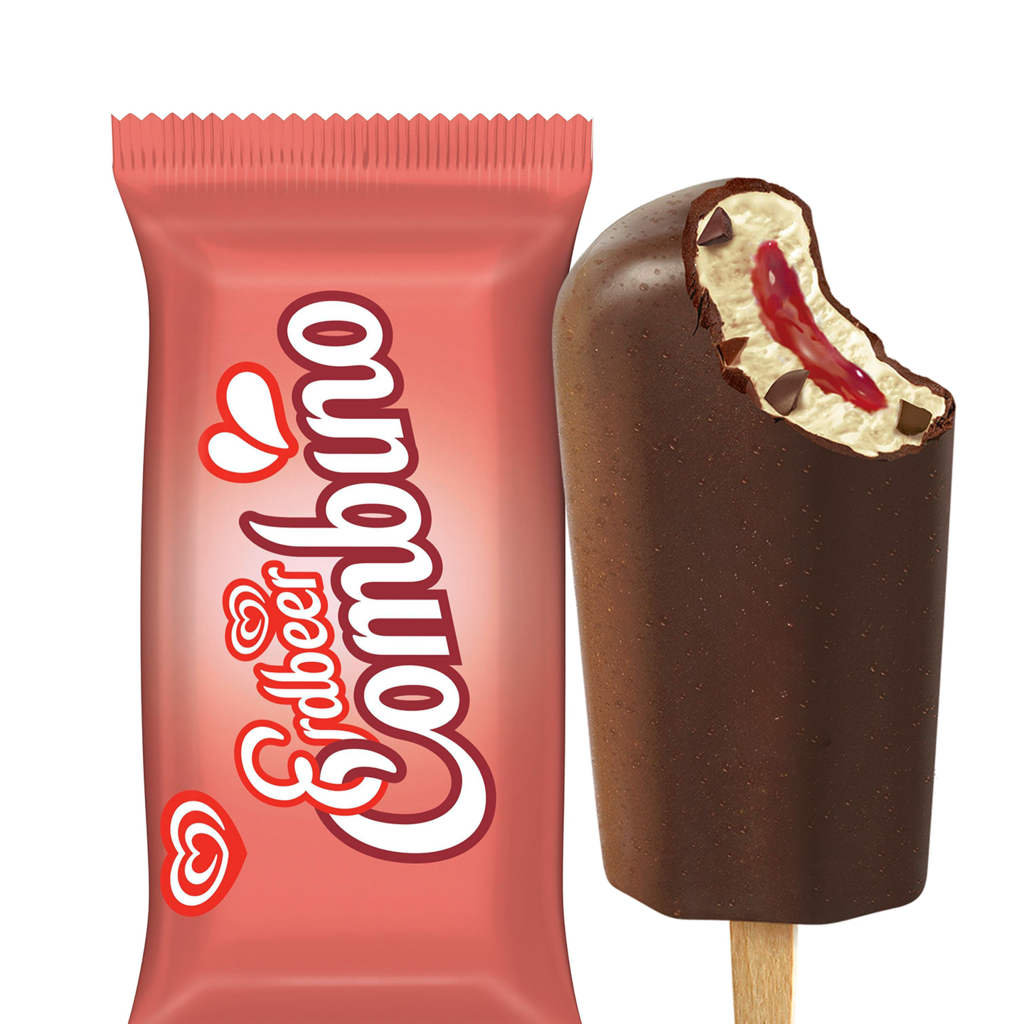 30 75ml Pg TKK Eskimo Stieleis Erdbeer Combino 