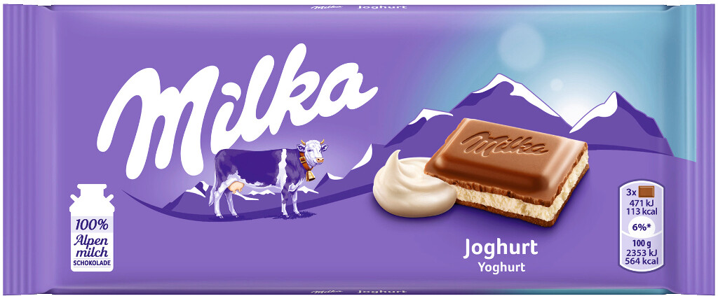 23 100g Ta Milka Joghurt 