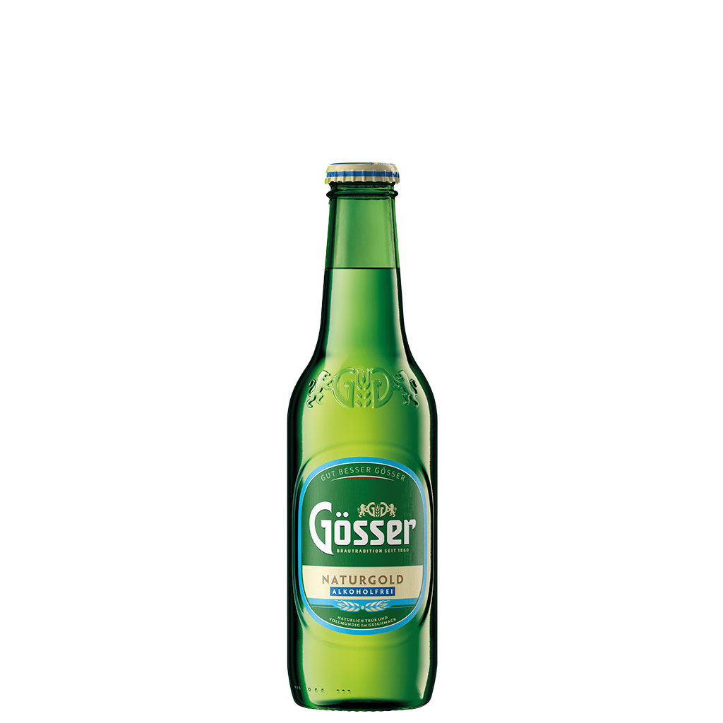 12 0.33l Fl Gösser Naturgold Alkoholfreies Bier EW       