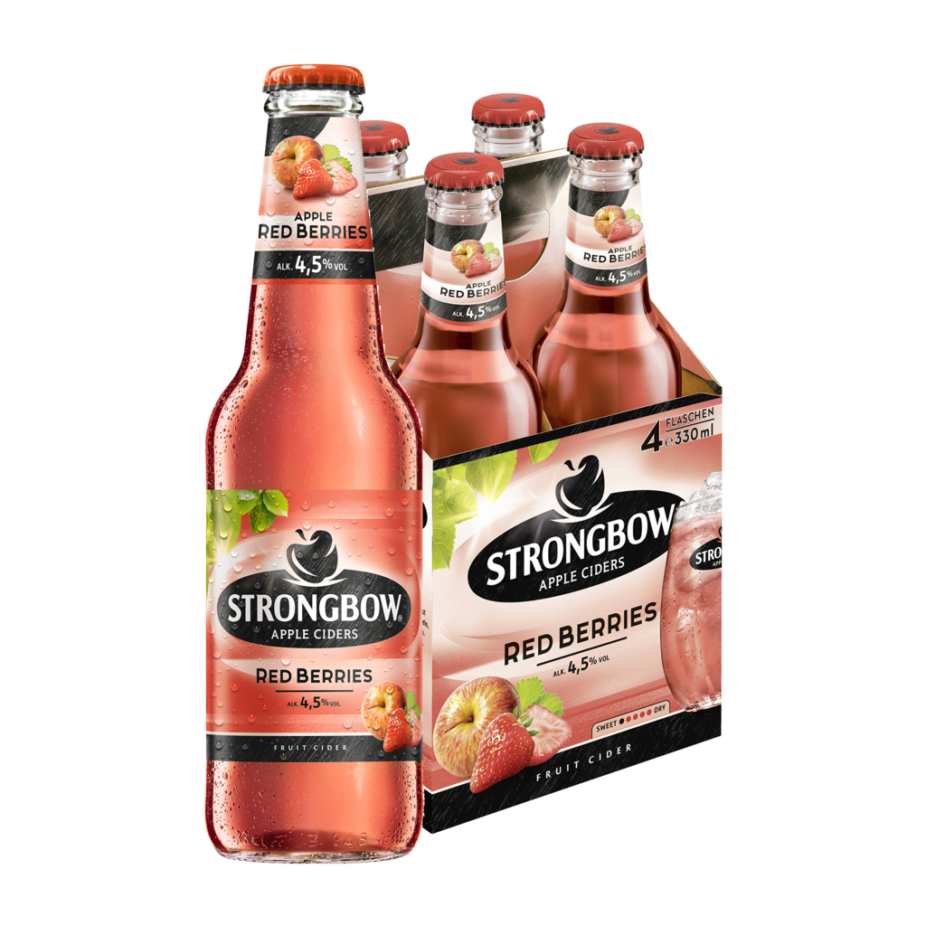 6 4/0.33MP Strongbow Apple Red Berries  