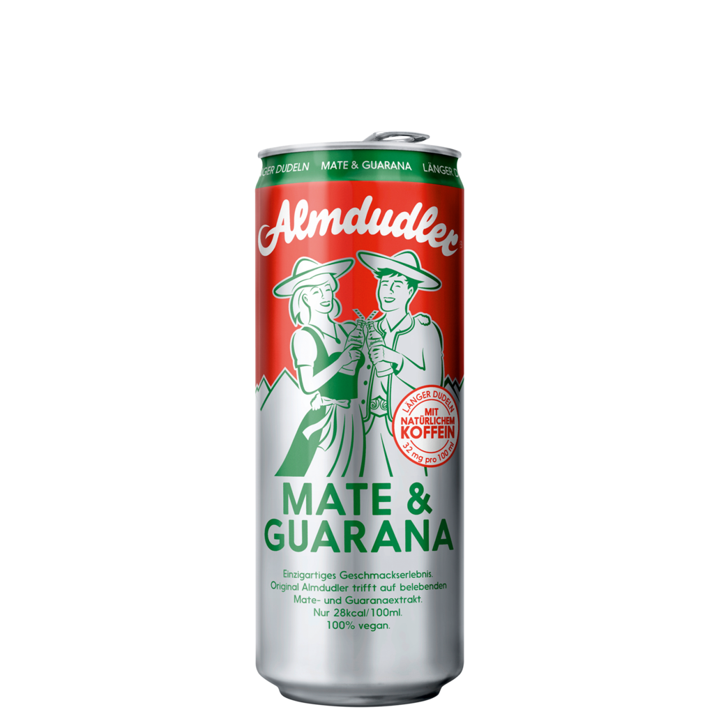 24 0.33l Ds Almdudler Mate Guarana EWP 