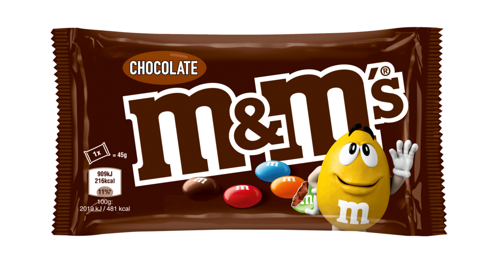 24 45 gr Pg M&M's Schokolade 