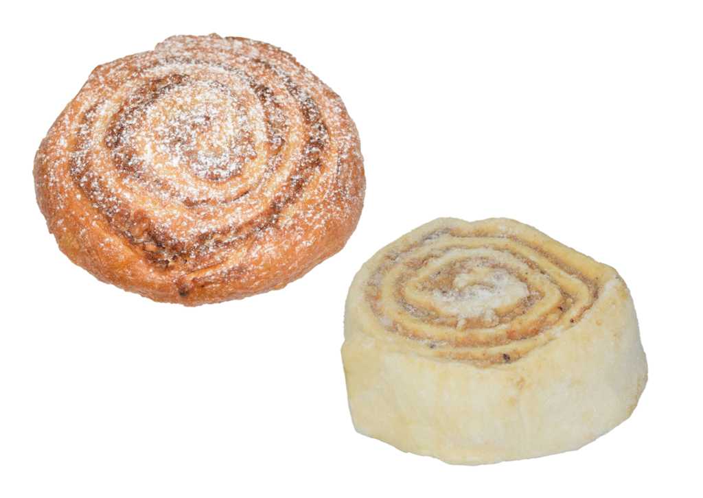 30 130gr Pg TKK Butter Nussschnecke mit Nussfüllung ungebacken tiefgekühlt  