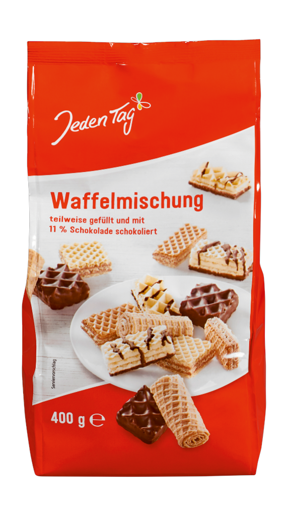 10 400grPg Jeden Tag Waffelmischung 