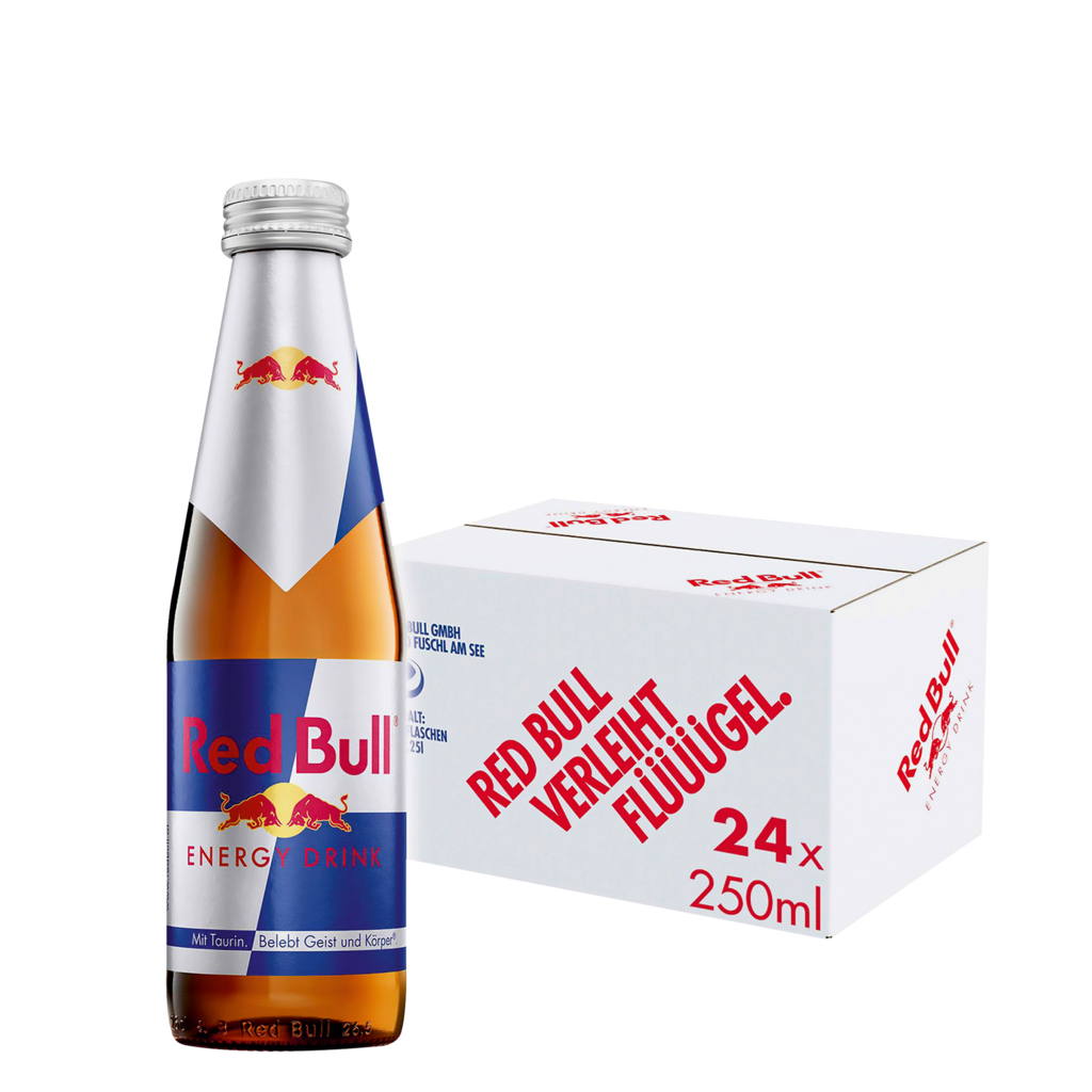 24 0.25l Fl Red Bull Energy Drink Flasche 
