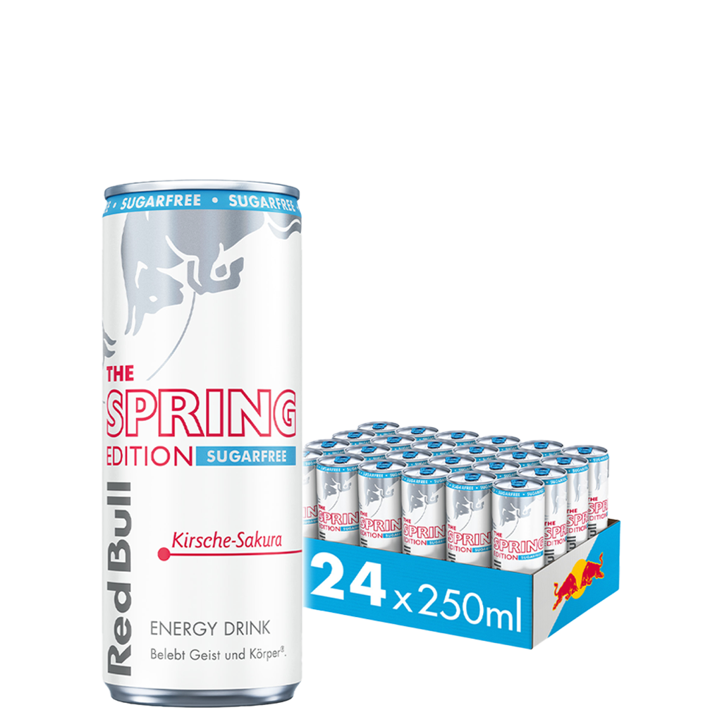 24 0.25l Ds Red Bull Spring Edition Kirsche Sakura zuckerfrei EWP 