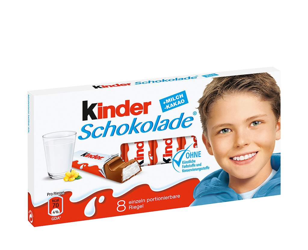 10 100g Pg Ferrero Kinder Schokolade T8 