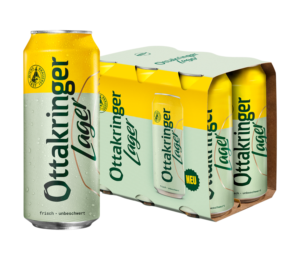 4 6/0.50MP Ottakringer Lager Dose 