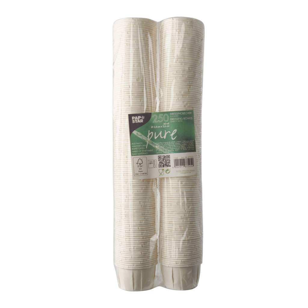 1 250St Pg Pure Dressingbecher 