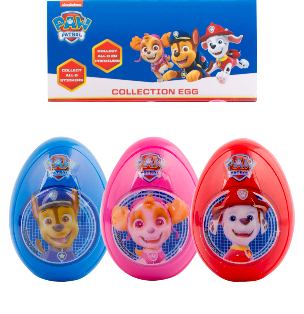 18 10gr Pg Paw Patrol Collection Egg Schokoei 