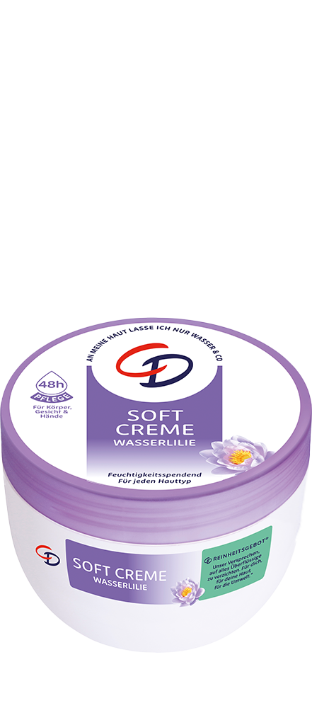 6 300ml Ds CD Softcreme Wasserlilie 