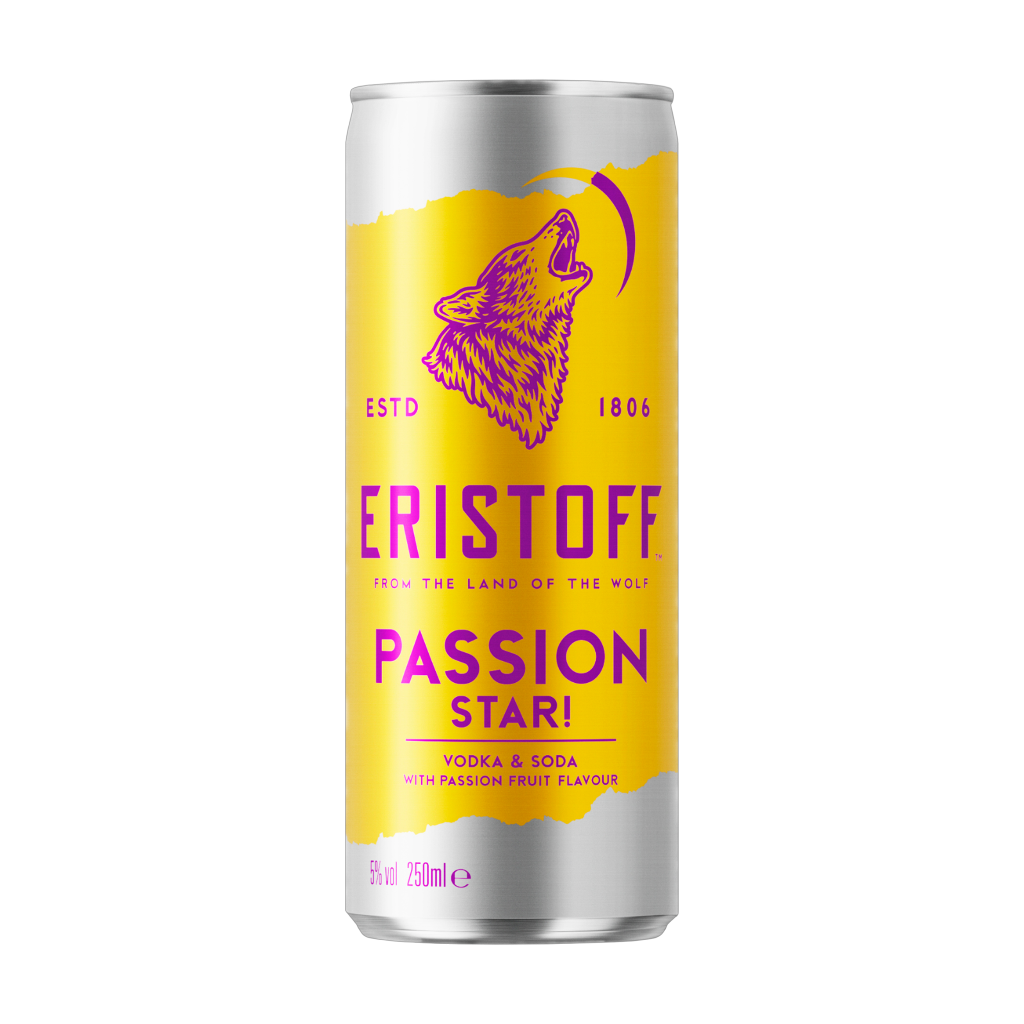 12 0.25l Ds Eristoff Passion Star 5% 
