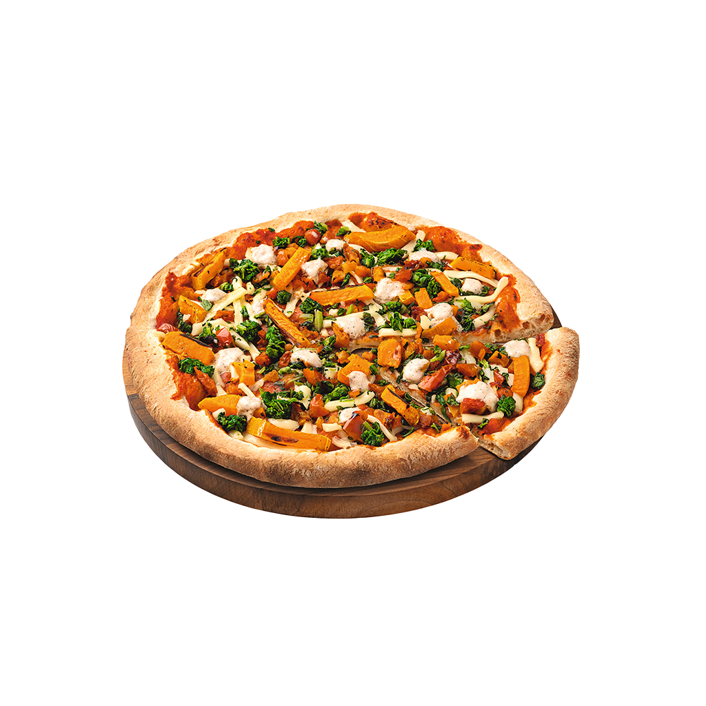 6 445g Pg TKK Dr. Oetker Perfettissima Pizza Zucca e Spinaci 