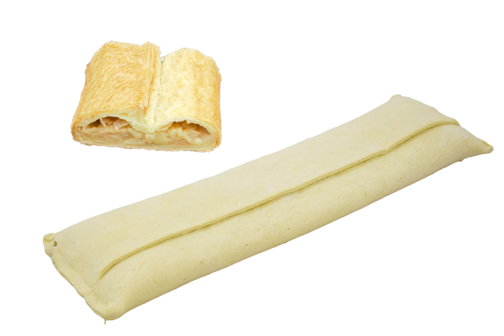 10 1St Pg TKK Apfelstrudel mit Apfelfüllung mit Rosinen ungebacken   