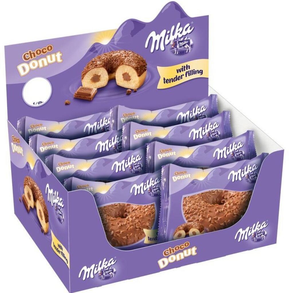 48  65gr Pg TKK Milka Donut gefüllt SP 