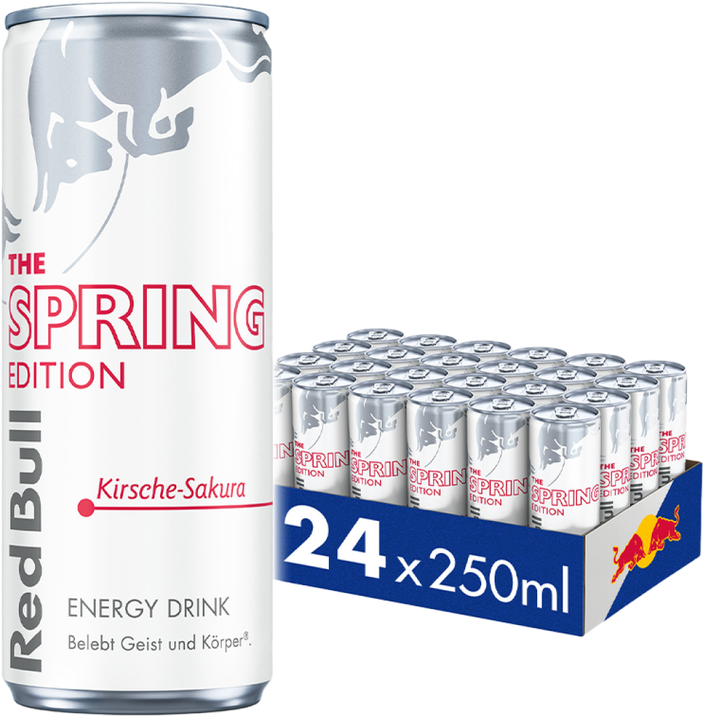 24 0.25l Ds Red Bull Spring Edition Kirsche Sakura EWP  