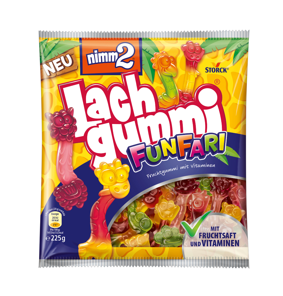 18 225g Pg Nimm 2 Lachgummi Funfari 