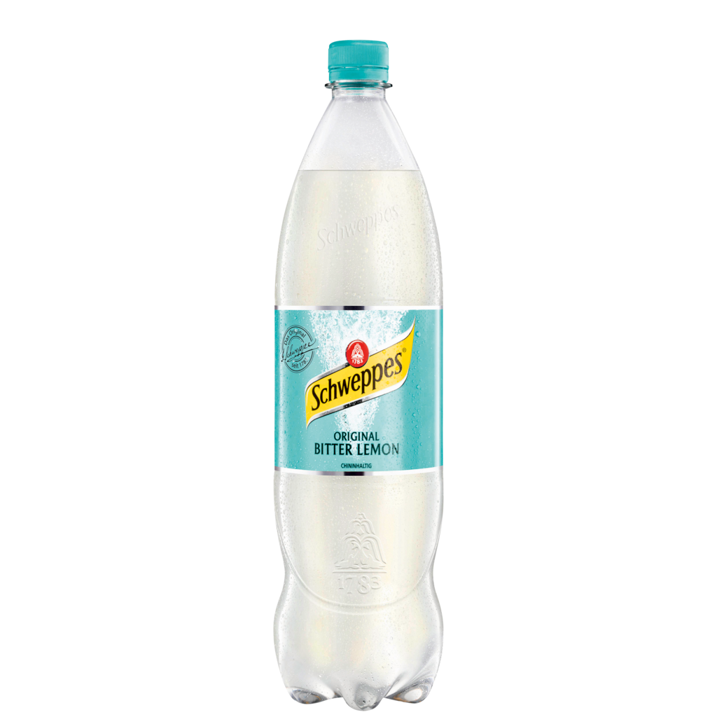 6 1.25l Fl Schweppes Bitter Lemon EW 