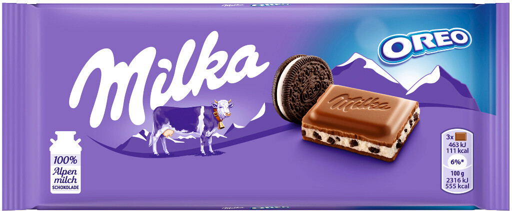 22 100gr Ta Milka Oreo 