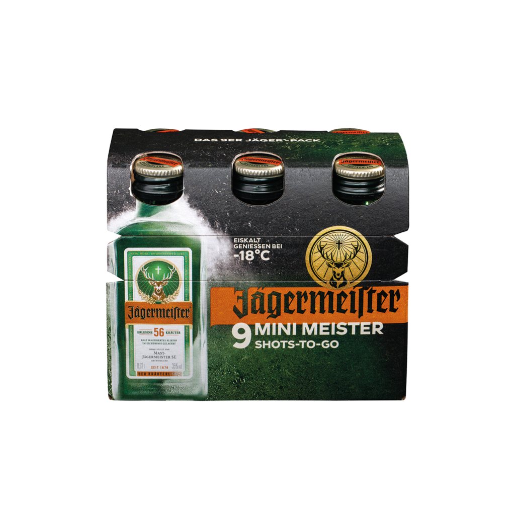 9 0.02l Fl Jägermeister 35% 