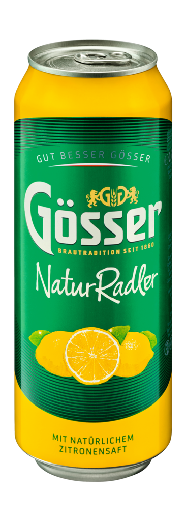 24 0.50l Ds Gösser Naturradler Zitrone Dose EWP 