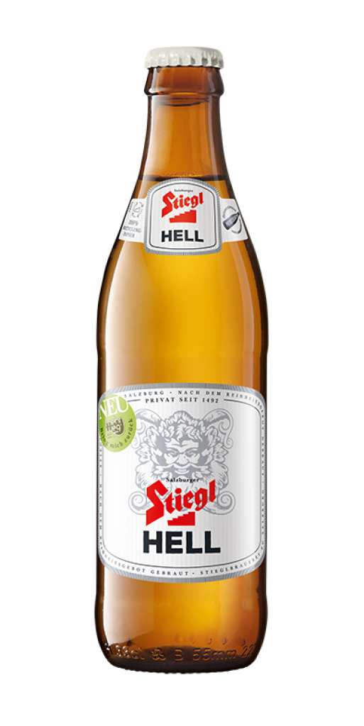 24 0.33lFl Stiegl Hell Poolflasche MW  