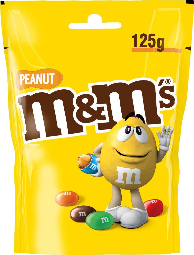 24 125gr Pg M&M's Erdnuss 