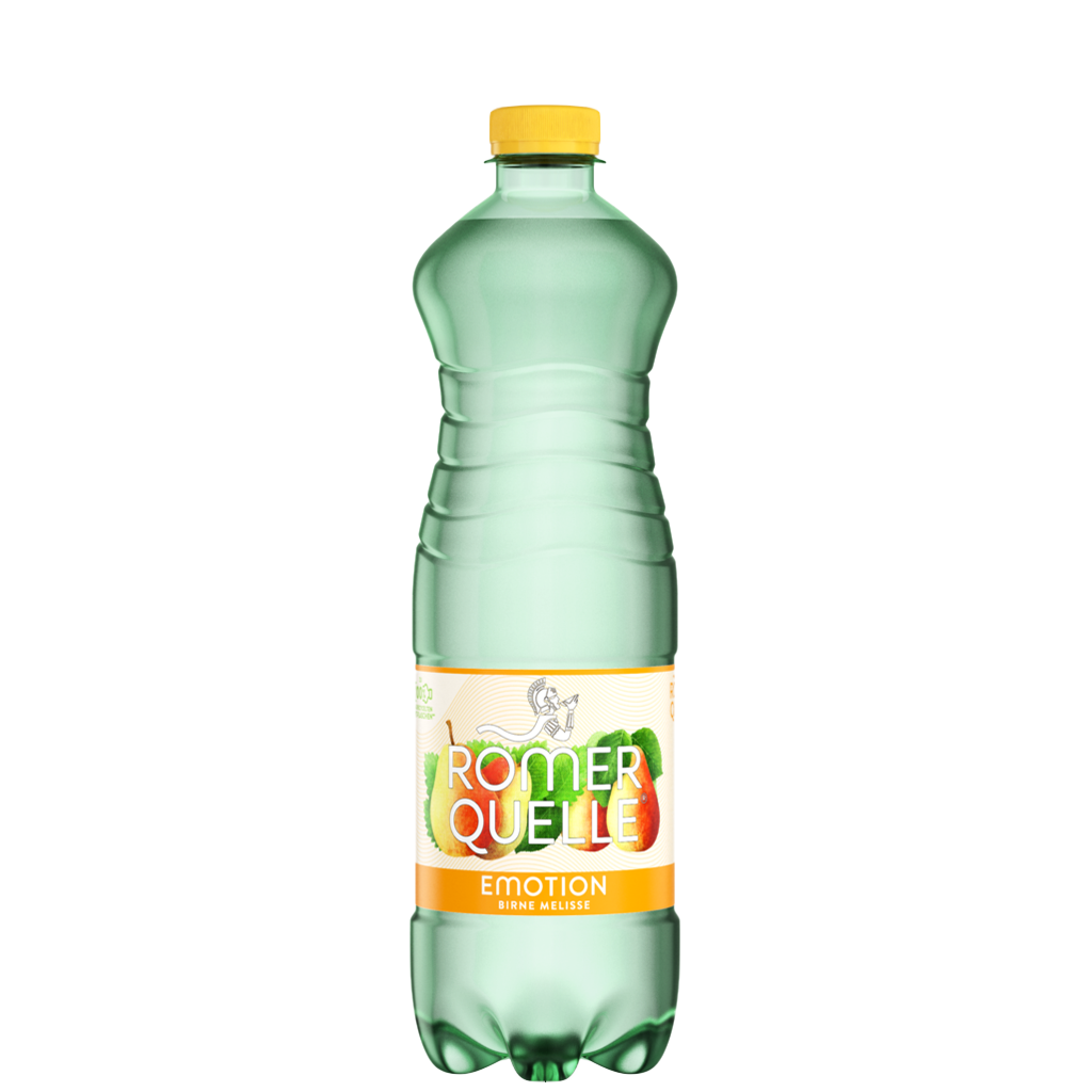 6 0.75l Fl Römerquelle Emotion Birne Melisse PET EWP 