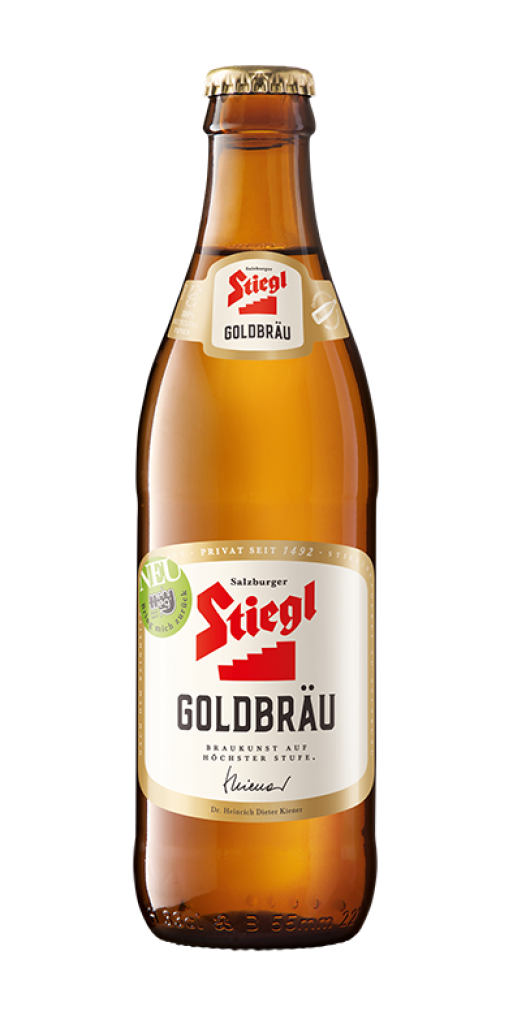 24 0.33l Fl Stiegl Goldbräu Poolflasche MW  