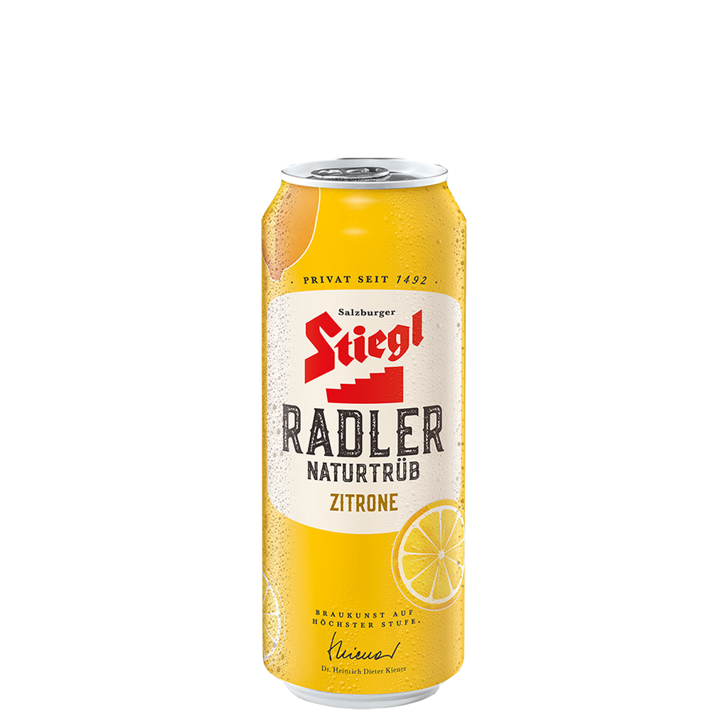 24 0.50l Ds Stiegl Radler Zitrone Naturtrüb EWP 